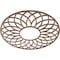 Ekena Millwork Cannes Wood Fretwork Pierced Ceiling Medallion, Walnut, 20"OD x 6 7/8"ID x 3/8"T CMWP20X20X0375CNWA - alternate 5